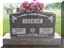 Grafsteen van Lester Joseph Leerar (1936).