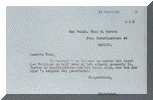 Bij brief van 14 november 1936 meldt de directeur dat Isaac zonder toestemming afwezig is geweest.